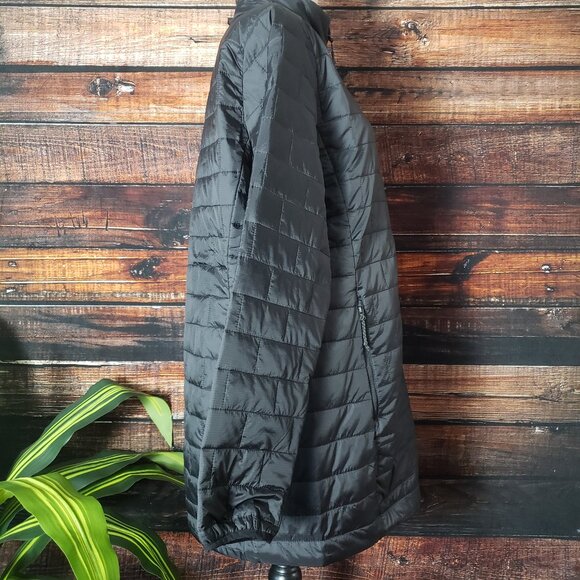 NWOT Elevate Telluride L Packable Coat Jacket Quilted Black - Picture 5 of 13
